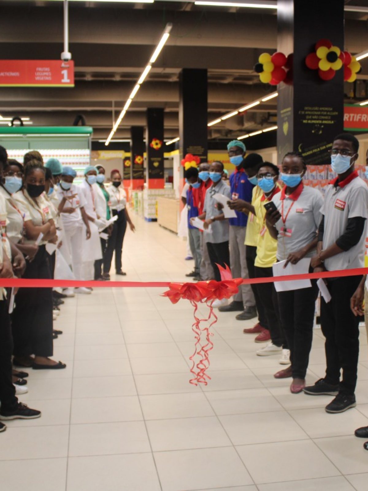 Alimenta Angola abre nova loja em Luanda, Viana, próximo a bacia do coelho